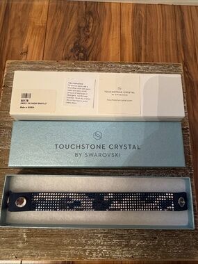 Brand new in Box Touchstone Crystal Under the Radar Bracelet